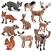 Розвиваючий набір Лісові тварини (10 шт)