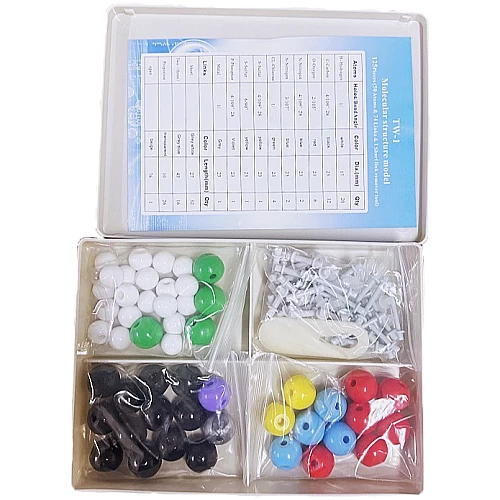 Науковий набір конструктор 3D молекули Хімія (125 деталі) від Obetty