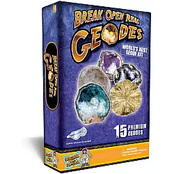 Науковий STEM набір Геоди (15 шт) від Discover with Dr. Cool