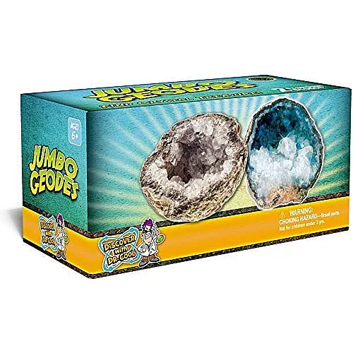 Научный STEM набор Большие геоды (2 шт) от Discover with Dr. Cool Научный STEM набор Большие геоды (2 шт) от Discover with Dr. Cool