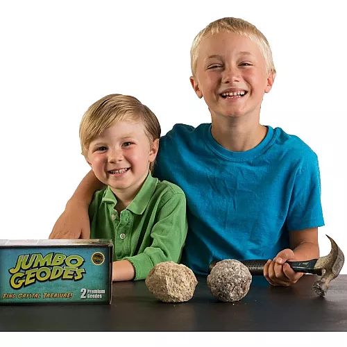 Научный STEM набор Большие геоды (2 шт) от Discover with Dr. Cool Научный STEM набор Большие геоды (2 шт) от Discover with Dr. Cool