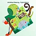Развивающий набор мягких тактильных книг Животные (3 шт)