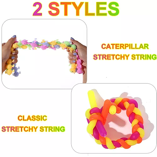 Розвиваючий сенсорний набір гумки Палички і гусениці (4 шт)