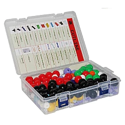 Научный набор конструктор 3D молекулы Химия (444 детали)