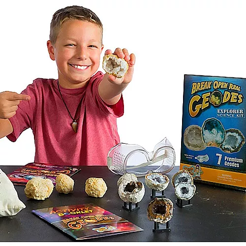 Научный STEM набор Геоды (7 шт) от Discover with Dr. Cool Научный STEM набор Геоды (7 шт) от Discover with Dr. Cool