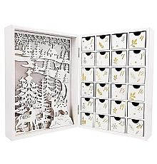 Адвент календар з підсвічуванням Різдвяна книга