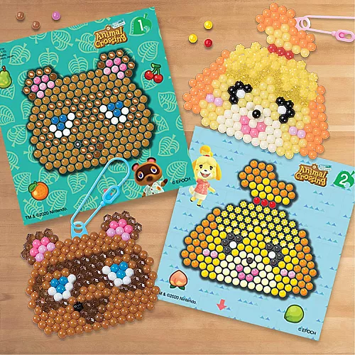 Набор для творчества аквабисер Персонажи Animal Crossing: New Horizons (870 бусин) Набор для творчества аквабисер Персонажи Animal Crossing: New Horizons (870 бусин)