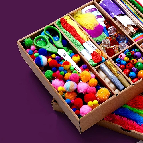 Набір для творчості Коробка для хенд мейду (1000+ елементів) від Dan&Darci