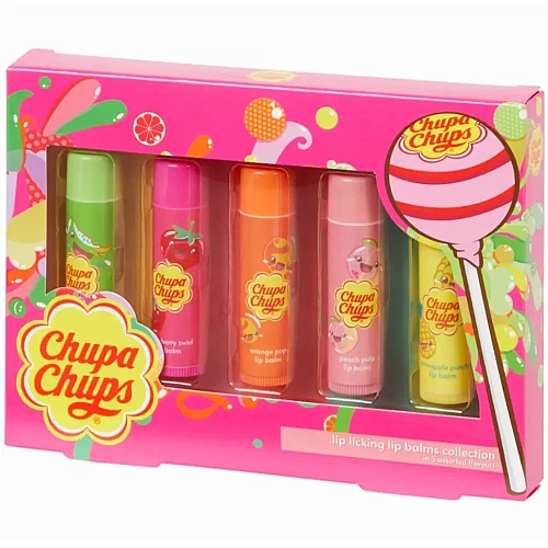 Бальзам для губ Chupa Chups (5 шт) Бальзам для губ Chupa Chups (5 шт)