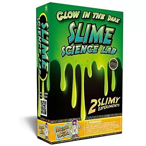 Научный STEM набор Светящиеся лизуны (2 шт) от Discover with Dr. Cool Научный STEM набор Светящиеся лизуны (2 шт) от Discover with Dr. Cool