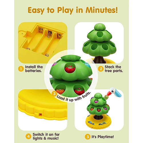 Розвиваюча іграшка Дерево з фруктами