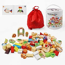 Дерев'яний конструктор Місто