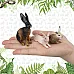 Развивающий набор мини фигурки Кролики зайчики (10 шт) от Toymany