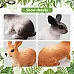 Развивающий набор мини фигурки Кролики зайчики (10 шт) от Toymany