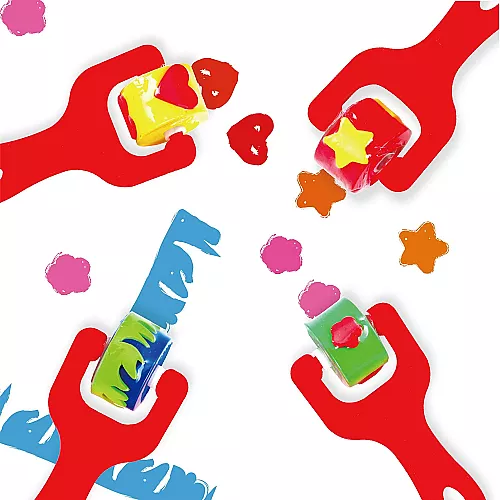 Набір для творчості Пальчикові фарби з валиками