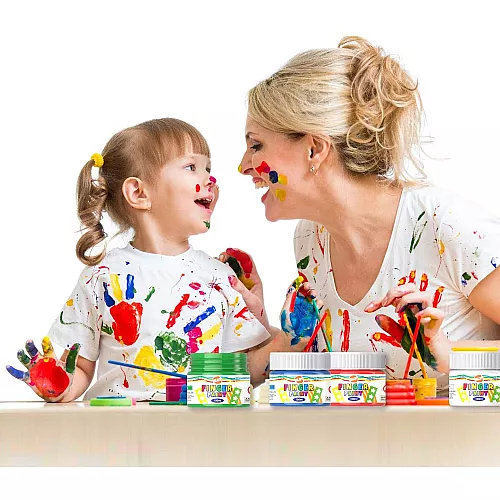 Набір для творчості Пальчикові фарби з валиками