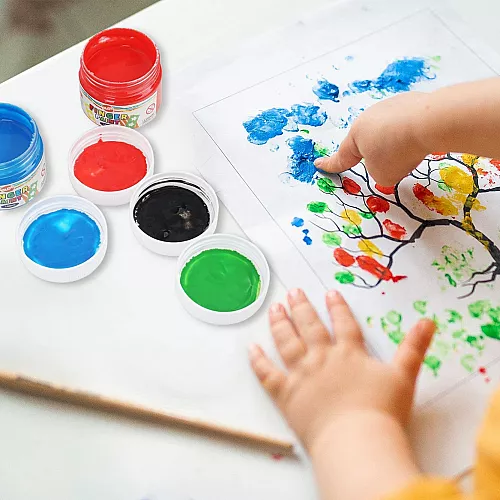 Набір для творчості Пальчикові фарби з валиками