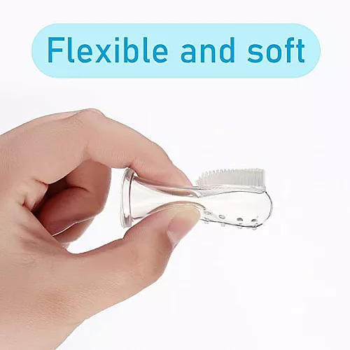 Детская зубная щетка на палец в футляре (1 шт)