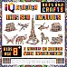 Развивающий конструктор 3D пазл раскраска от IQ BUILDER