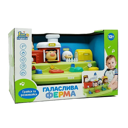 Інтерактивна іграшка Галаслива ферма від LimoToy