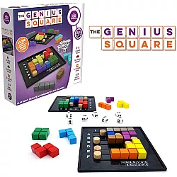 Настольная логическая STEM игра Цветные пазлы