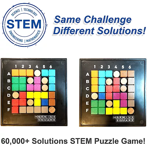 Настольная логическая STEM игра Цветные пазлы Настольная логическая STEM игра Цветные пазлы
