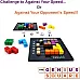 Настольная логическая STEM игра Цветные пазлы