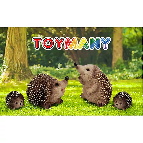 Розвиваючий набір міні фігурки Сім'я їжачків (4 шт) від Toymany