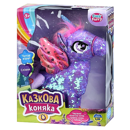 Интерактивная игрушка Единорог (звук / свет) от LimoToy Интерактивная игрушка Единорог (звук / свет) от LimoToy