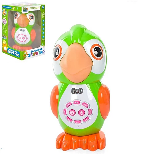 Интерактивная игрушка Попугай от LimoToy Интерактивная игрушка Попугай от LimoToy