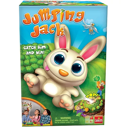 Настольная игра Прыгающий зайчик Джек (2-4 игрока) Настольная игра Прыгающий зайчик Джек (2-4 игрока)