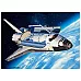 Збірна модель космічний шатл Atlantis (масштаб 1:144 64 деталі)