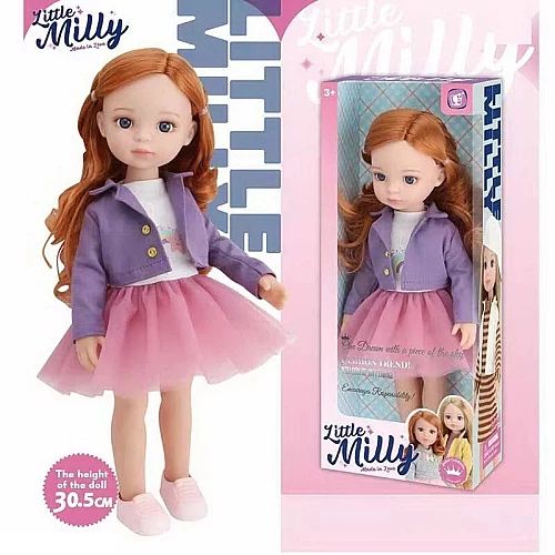 Розвиваюча іграшка Лялька Milly зі знімним одягом (30 см) Розвиваюча іграшка Лялька Milly зі знімним одягом (30 см)