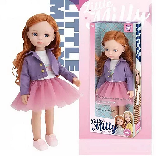 Розвиваюча іграшка Лялька Milly зі знімним одягом (30 см) Розвиваюча іграшка Лялька Milly зі знімним одягом (30 см)
