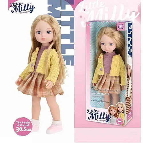 Розвиваюча іграшка Лялька Milly зі знімним одягом (30 см) Розвиваюча іграшка Лялька Milly зі знімним одягом (30 см)