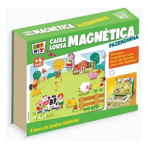 Дерев'яна магнітна дошка Ферма