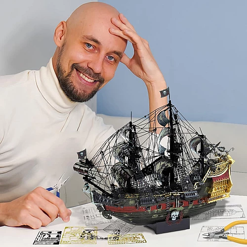 Металевий 3D-пазл Помста королеви Анни (439 деталей) Металевий 3D-пазл Помста королеви Анни (439 деталей)