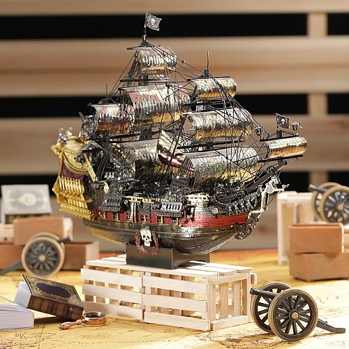 Металевий 3D-пазл Помста королеви Анни (439 деталей) Металевий 3D-пазл Помста королеви Анни (439 деталей)