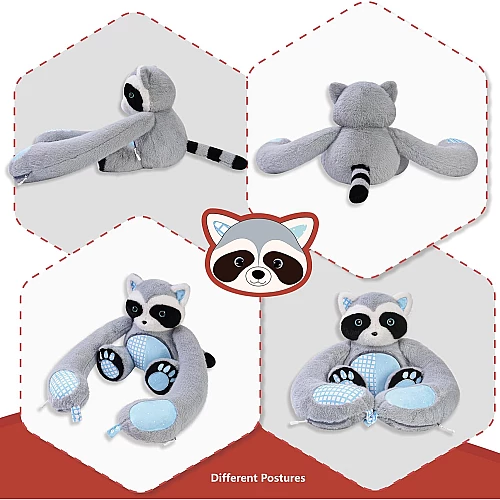 Мягкая игрушка-грелка Енот