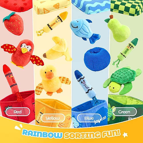 Развивающая игрушка-сортер Мягкие корзинки