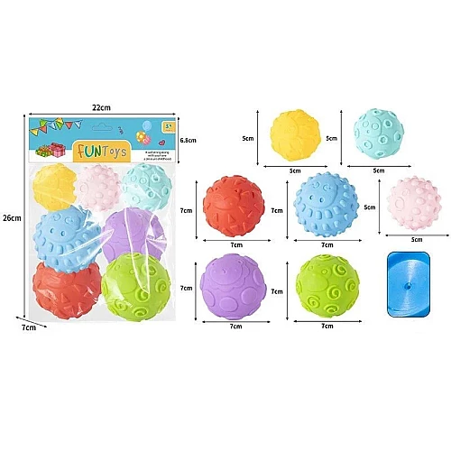 Сенсорний набір пискавок (7 шт)