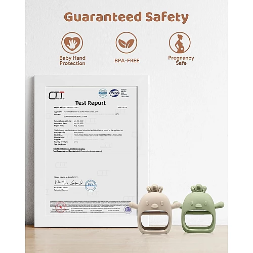 Набір силіконових прорізувачів (2 шт)