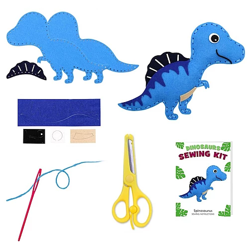 Творческий набор для шитья Динозавры от Obetty