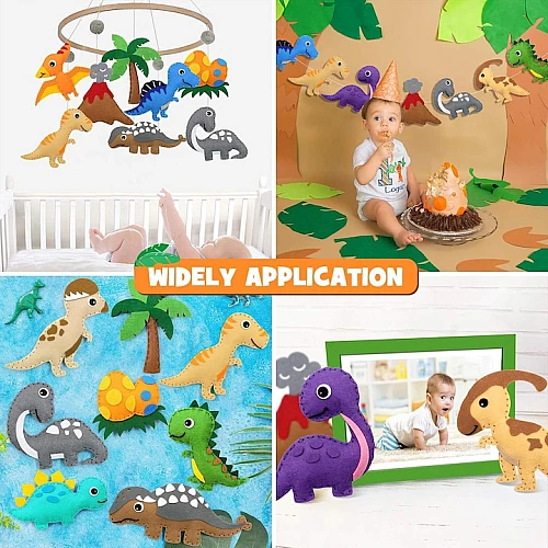 Творческий набор для шитья Динозавры от Obetty