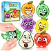Набор сенсорных игрушек Фрукты (6 шт)