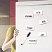 Набор белых магнитных карточек с маркером (26 шт)