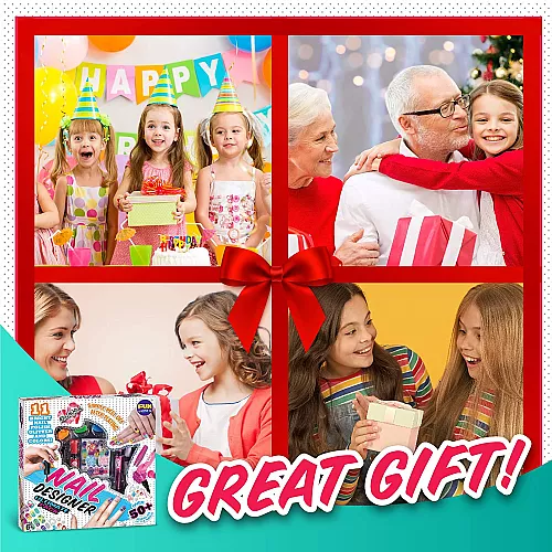 Творчий набір Дизайн нігтів з 3D декором