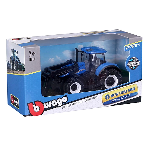 Розвиваюча іграшка Трактор New Holland з фронтальним навантажувачем Розвиваюча іграшка Трактор New Holland з фронтальним навантажувачем