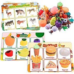 Набір Монтессорі Лото 3D для сортування та рахунку