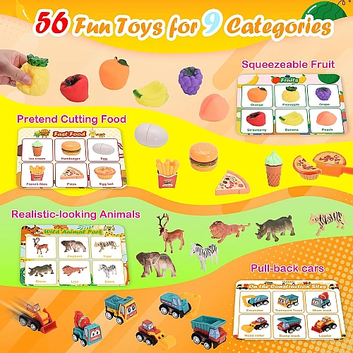 Набір Монтессорі Лото 3D для сортування та рахунку